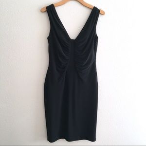 Laundry Shelli Segal Black Sleeveless Dress Sz 8P